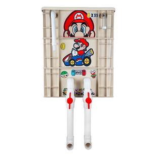 周转箱过滤箱多层卡通鱼缸过滤器鱼池过滤盒滴流盒池水循环过滤桶