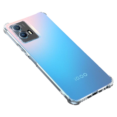 适用于iqoou5手机壳透明防摔x套