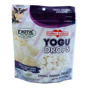 美国Exotic蜜袋鼯喜爱宠物通用零食果味酸奶优格芝士粒奶香味浓郁