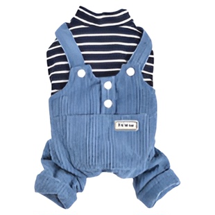 宠物狗狗衣服中型犬冬装法斗柯基专用四脚衣防掉毛冬季加厚秋冬季