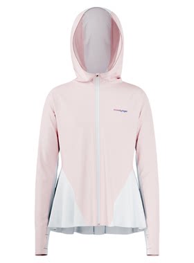 moodytiger女童撞色冰皮衣防晒服