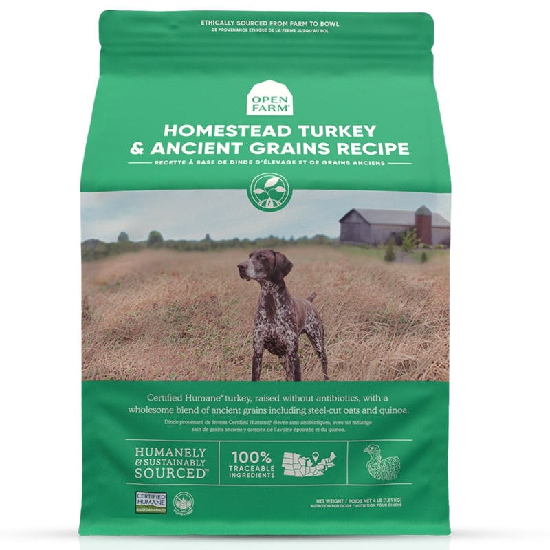 【官方旗舰】OpenFarm狗粮自由牧场进口全价成犬幼犬通用型22磅