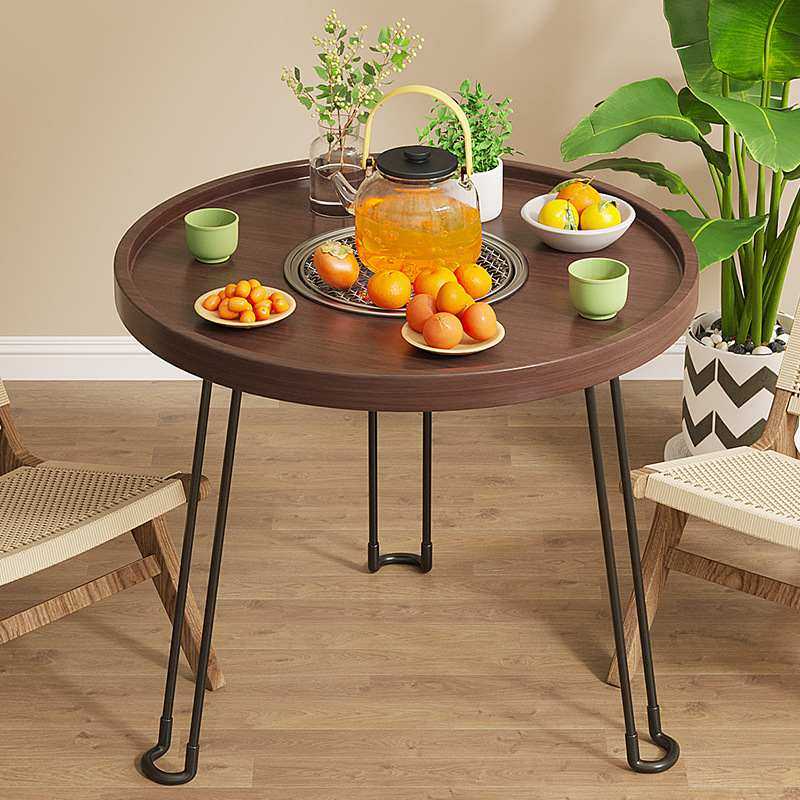 北欧茶几简约小户型客厅圆形沙发几现代茶桌边桌围炉茶几边角桌几