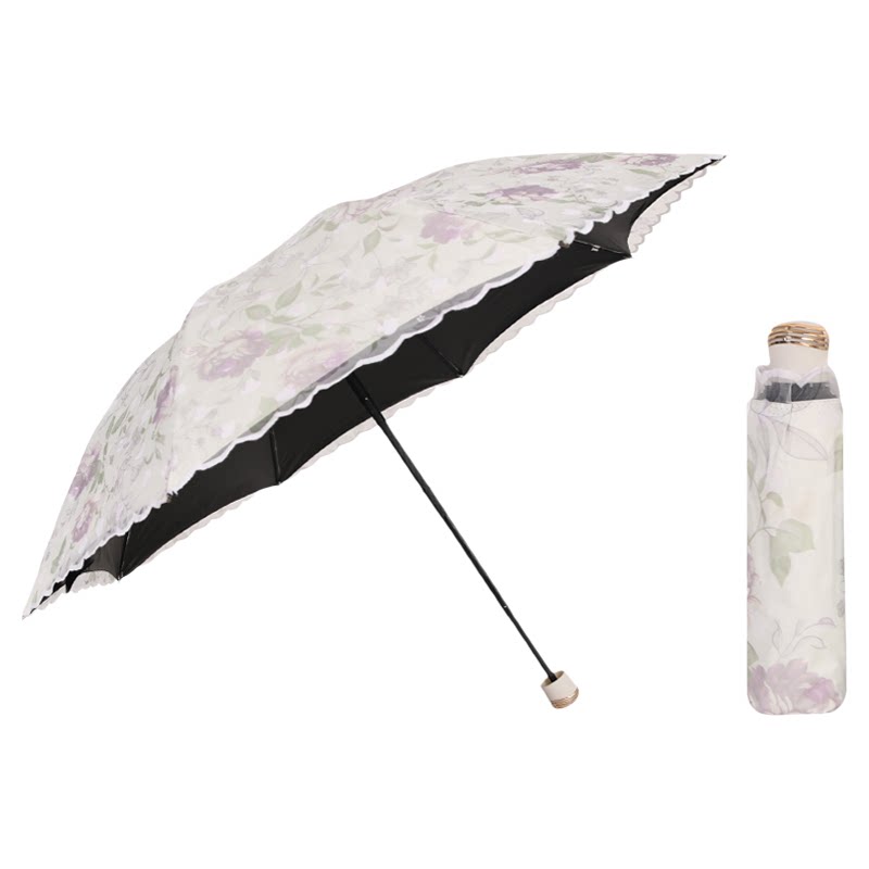晴之缘刺绣高颜值晴雨两用遮阳伞