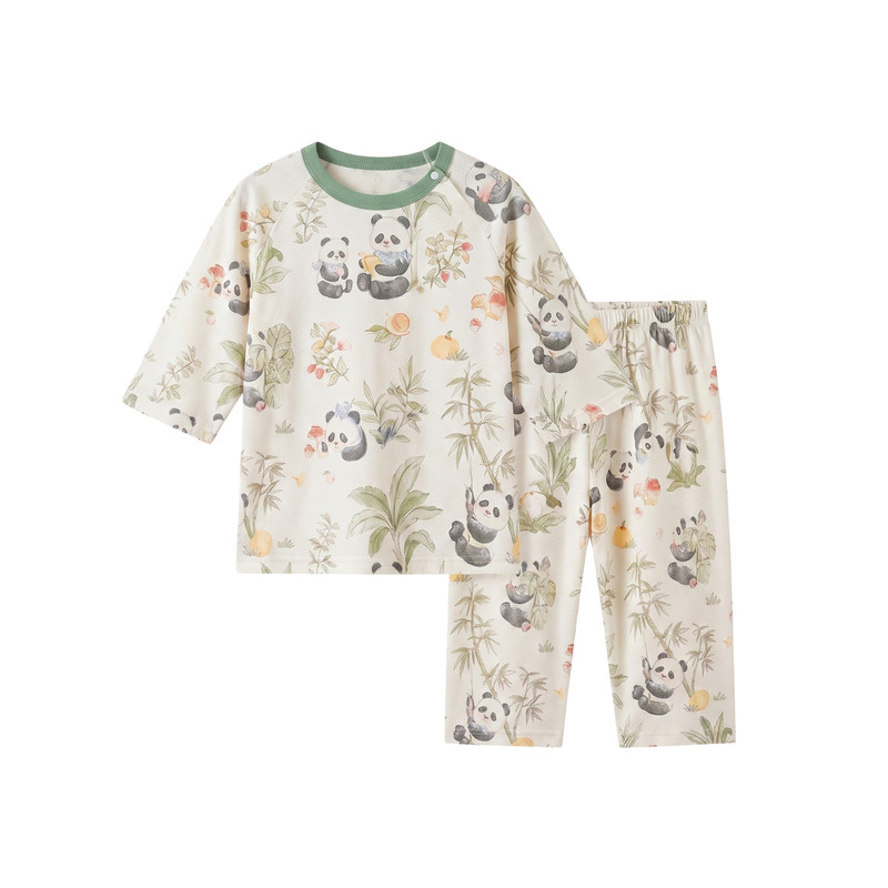 儿童睡衣夏季纯棉套装宝宝家居服