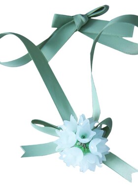 七隐手工玫瑰吊饰项链