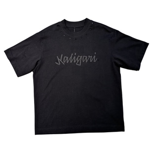 2026春夏男高克重潮牌铆钉钢印短袖T恤美式复古高街做旧纯棉半袖t