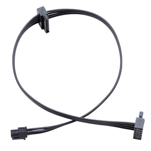 适用戴尔主板迷你小6P硬盘电源线6Pin转sata串口sata双硬盘电源线