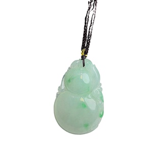 七彩云南缅甸A货天然翡翠飘阳绿葫芦挂件吊坠(已售罄)