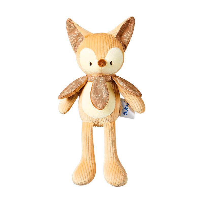 澳贝安抚兔子玩偶毛绒婴儿玩具小狐狸公仔礼盒送女生花伴玩偶熊猫