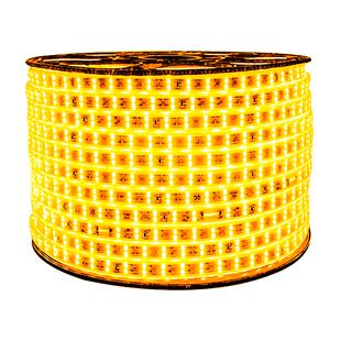 led灯带100米户外工程亮化超亮防水暖光家用客厅三色变光装饰灯条
