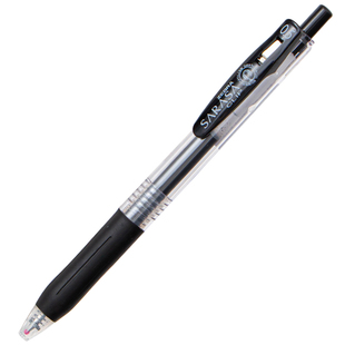 败家实验室日本ZEBRA斑马JJ15中性笔0.5黑芯学生考试复习办公进口