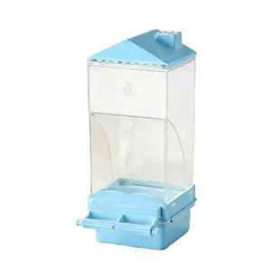 宠帮仕新款鹦鹉自动喂食器谷壳分离下料器虎皮玄凤悬挂防撒一体机