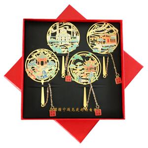 苏州景点书签定制刻字礼品