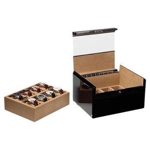 德国MODALO手表收纳盒进口8-16表位实木收藏盒腕表盒家用精品简约