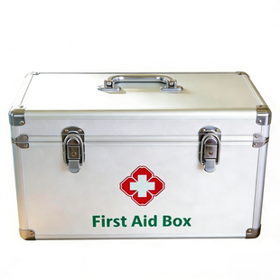 医药箱应急家用出诊箱铝合金大容量收纳盒医用卫生箱中医诊所乡村
