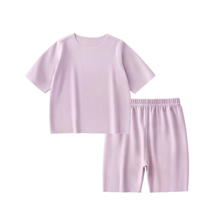 宝宝家居服套装夏季男童睡衣女童短袖短裤婴儿莫代尔儿童半袖凉爽