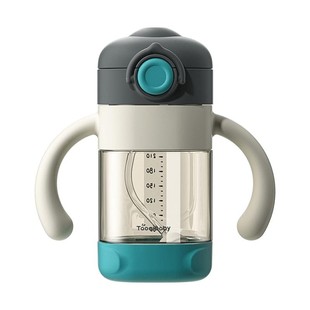 taoqibaby吸管奶瓶PPSU学饮直饮杯一岁宝宝婴儿喝奶儿童水杯1-3岁