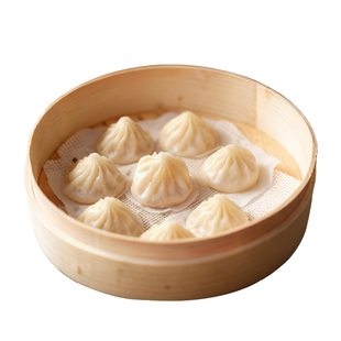 缪食林灌汤小笼包鲜肉儿童速食早餐早点蒸包子上海风味灌汤包生制