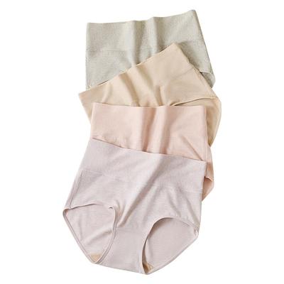 【有机0染原棉】高腰收腹内裤女