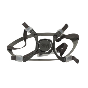 3M 6281头带组合适配6000系列半面罩工业防护防毒面具配件更换件