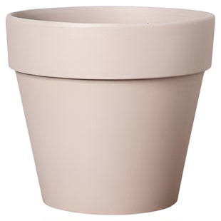 简约绿植花卉大号口径花盆摩卡色红陶花盆园艺国际盆陶盆托盘