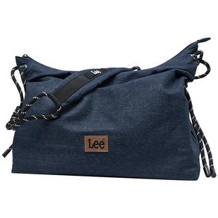 Lee潮牌休闲斜挎包女牛仔布百搭大学生单肩包通勤大容量邮差包女
