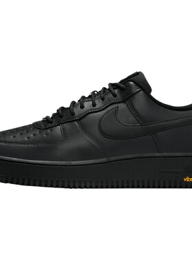 NIKE耐克男子Air Force 1黑色空军一号运动休闲鞋子HV5953-001