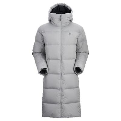 凯乐石中性长款羽绒服保暖透气防钻绒800蓬鹅绒户外滑雪外套女款