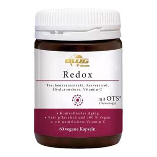 BWG Redoxk氧胶囊葡萄籽提亮白藜芦醇花青素透明质酸胶囊预防老化
