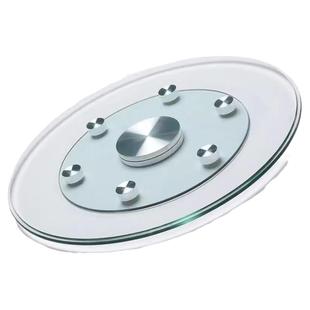 餐桌转盘钢化玻璃转盘大圆桌玻璃旋转台圆形玻璃台面加厚钢化玻璃