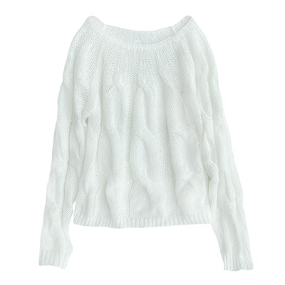薄款镂空宽松针织衫超好看马海毛