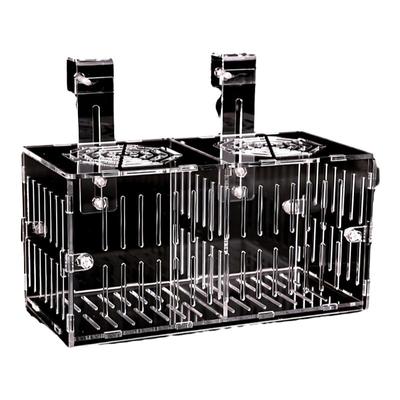 鱼缸隔离盒亚克力孔雀鱼繁殖盒乌龟鱼苗斗鱼热带鱼幼鱼小鱼孵化盒