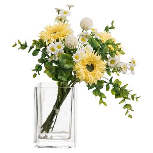 田园清新森系仿真花摆设拍照道具窗台桌面小花束客厅装饰插瓶假花