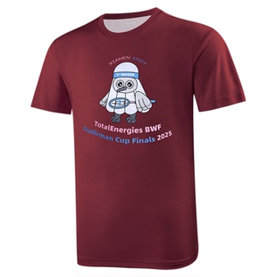 VICTOR/威克多羽毛球文化衫胜利2025苏迪曼杯男女纪念T恤SC2504