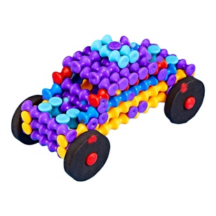 幼儿园竹节棍积木儿童拼装拼插搭建3聪明棒拼接6岁男女孩益智玩具