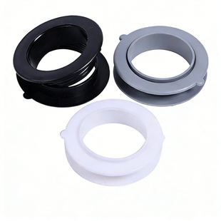 双面橱柜开孔封边圈孔洞装饰盖柜子开孔装饰圈50穿线孔盖下水圈