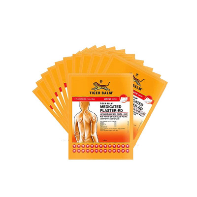 泰国版Tiger Balm虎标镇痛贴膏药布贴正品老虎虎牌药膏跌打损伤