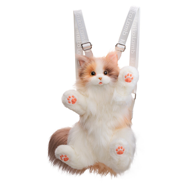 麦扣羊仿真布偶小猫咪玩偶