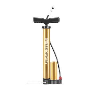 打气筒自行车家用气管子电动车山地车迷你便携高压充气泵带压力表