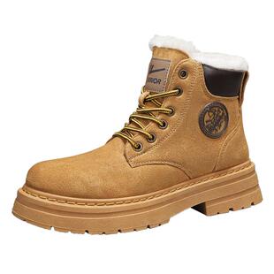 回力大黄靴马丁靴女2026夏季新款女鞋踢不烂登山鞋靴子女工装短靴