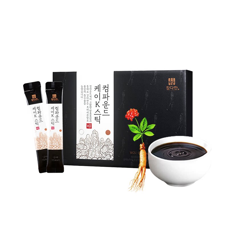 韩国进口发酵红参液人参CK25