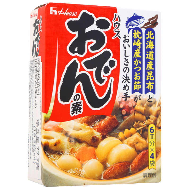 临期 日本好侍关东煮汤料包调料日式火锅底便利店食材调味711串串