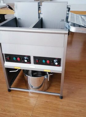立式燃气炸锅油炸机 商用饮品店炸锅 休闲速食炸薯条机 厂家直供