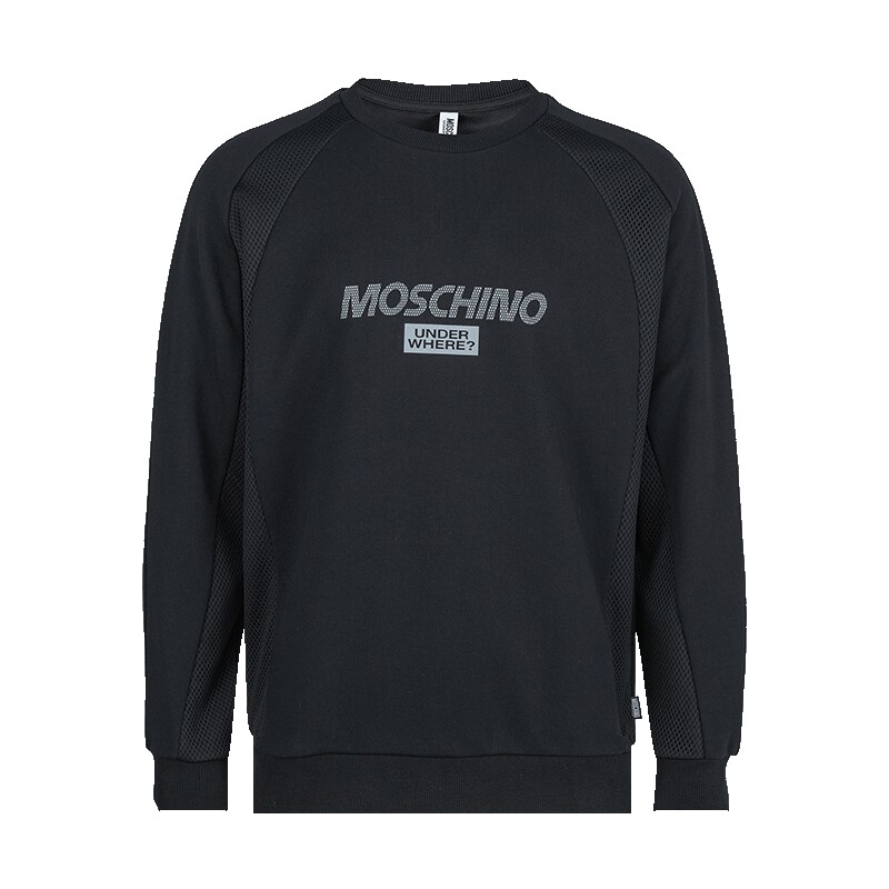 moschino全棉套头卫衣男士