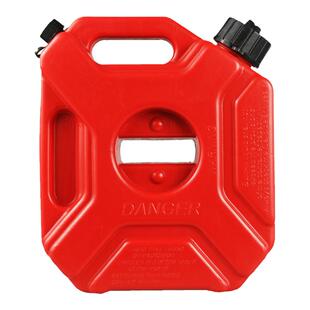 摩托车车载备用油箱防爆油桶防静电塑料汽柴油桶3L5L6L升带加油管