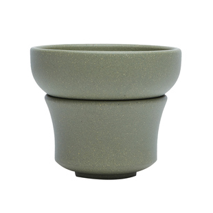 宜兴紫砂茶漏豆青砂茶滤茶叶不锈钢过滤网茶隔创意泡茶器茶具配件