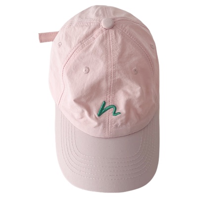 小刺绣儿童春夏速干防晒鸭舌帽