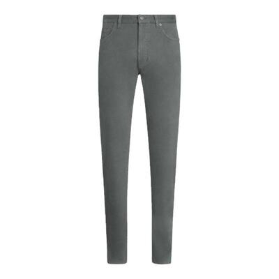 ZEGNA杰尼亚浅灰色牛仔裤