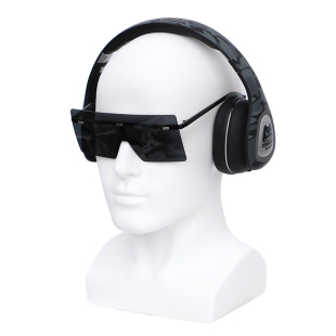 假人头模型男士头模眼镜面具展示模特头道具假发头盔佩戴展示头模